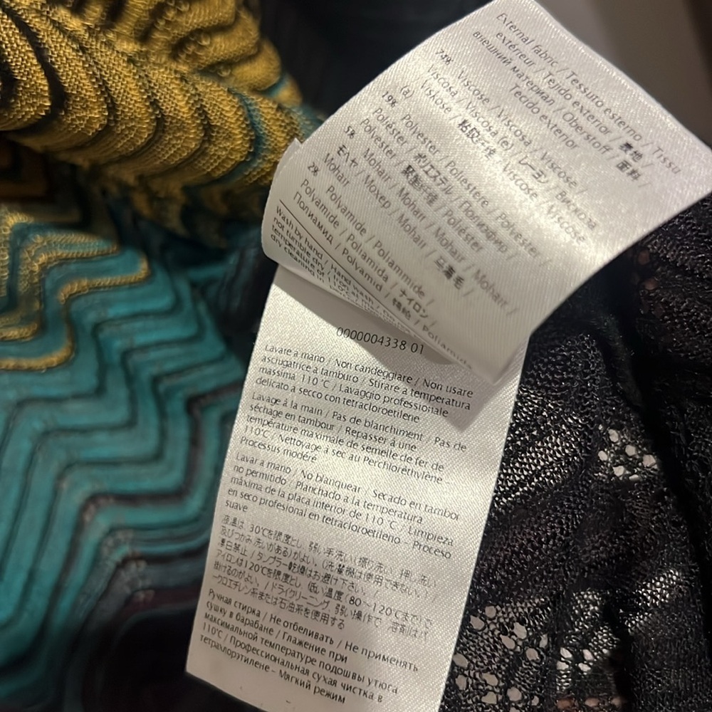 Missoni chevron stripe cardigan sweater - Picture 8 of 12